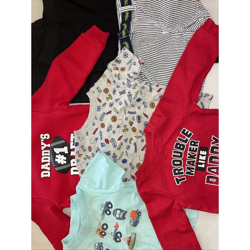 CLEAN! 18-24 M Clothing Lot Infant Boys | 7 Pieces Gymboree Garanimals Carter's